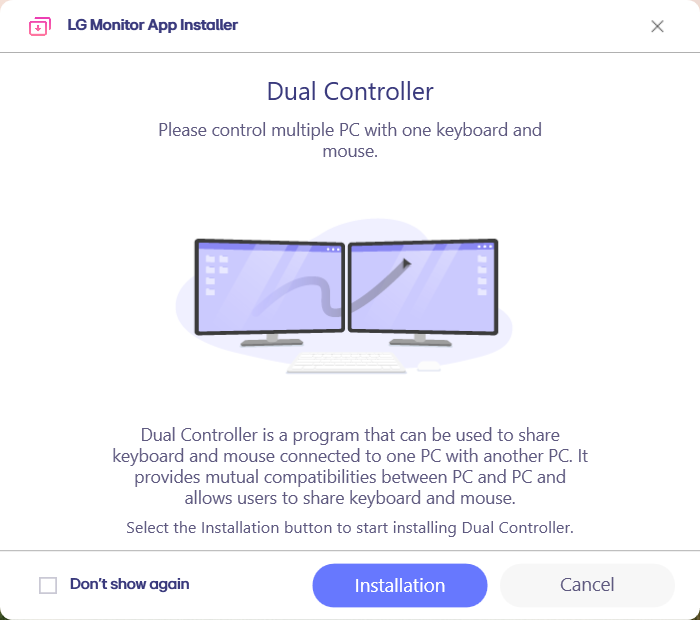 LG Monitor App Installer