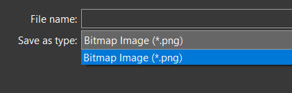 Paint only offers PNG when saving an AI-generated result directly
